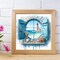 Lighthouse 5D Diamond Painting Kit for Adults – DIY Round Lighthouse Landscape Diamond Art for Beginners, Full Drill Mosaic Craft for Home Wall Decor, 11.8 x 11.8 Inch